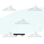 RH FRONT DOOR GLASS GREEN W/FITT SEKUIRT